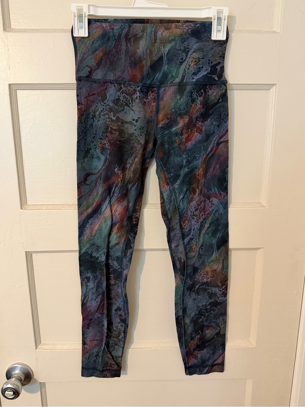lululemon athletica Dark Multicolor Marble-Effect Leggings